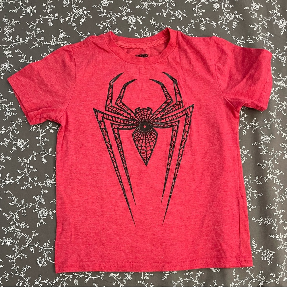 Spider-man red baby tee crop top